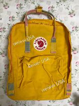 Arctic Fox shoulder pack computer package art warm yellow - fantasy frost - board medium 23510A