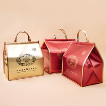 Golden instant sea cucumber packaging boxes Poon Choi fo tiao qiang bao wen dai beef and mutton laptop bag high-end customized
