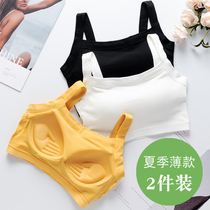 Chest underwear womens thin bottom anti-light sports on the collection of auxiliary milk wrapped chest summer chest small vest bra