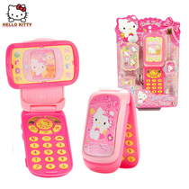 Toy phone Hello kitty Hello kitty video rotary phone KT Music mobile phone childrens phone toy