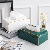 Paper box Nordic light luxury tissue box bedroom living room American household simple coffee table restaurant ceramic paper box