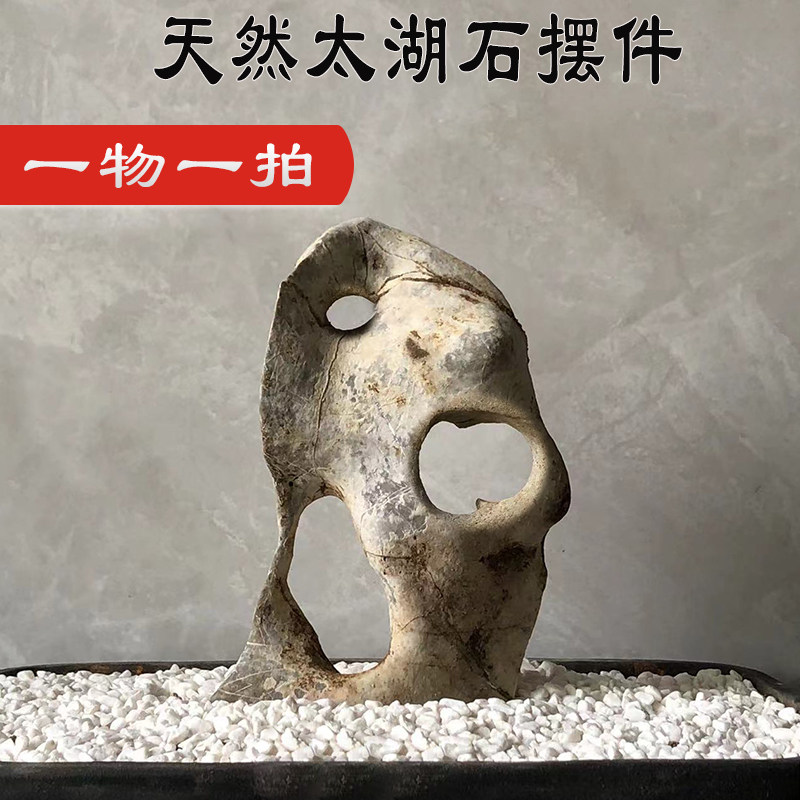 中国 太湖石 自然石 鑑賞石 飾り石 紫檀台座付き 香炉石 置物 重さ5.7