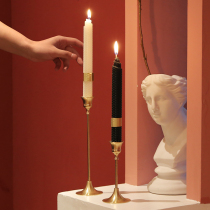 ins Candlestick hive candle American hand made vintage colorful rod wax photography props wedding restaurant living room B & B