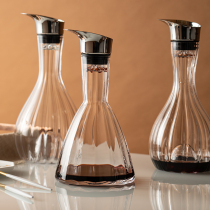 Fast red wine decanter vertical waterfall household flask European creative lead-free crystal glass filter wine