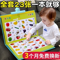 Sound wall chart pinyin spelling training puzzle early education young children baby Enlightenment literacy card toy 0-3 years old 1