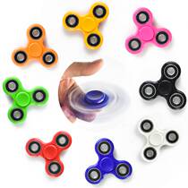 3-leaf fingertip gyro adult hand turn between fingers gyro finger spiral decompression gyro toy portable finger top