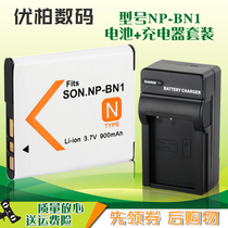 NP-BN1 battery charger Sony DSC-J20 W350 W830 W570 T110 TX100 10 TX5 TX9