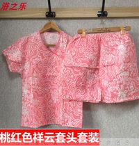 Disposable bath clothes for women bathing New thick soft size sweat steam clothing massage clothing sauna water exchange bathrobe