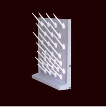 Laboratory drip rack High density PP drip rack Laboratory PP drip rack*27 sticks