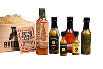 Hot Sauce Gift Set (5 Hot Sauces Tasting Journal)
