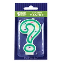 Oasis Supply Question Mark Sprinkle Birthday Candles