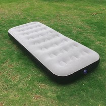 Inflatable cot single folding bed inflatable foldable air cushion bed lazy person double padded travel inflatable portable