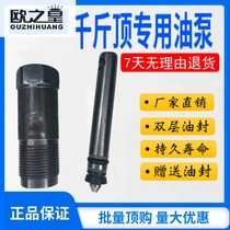 Jack accessories oil pump body small cylinder plunger oil seal small piston pump dust pad pressure groove oil pump