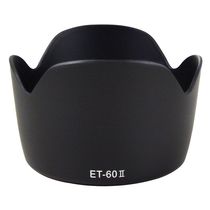 ET-60II Lotus Hood 58mm for Canon 55-250 75-300 lens without dark angle can be buckled