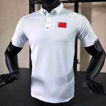 Chinese national team sports T-shirt training POLO shirt casual short sleeve men and women with the same sports life coach group suit