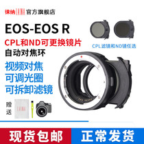 Leina CPL polarized ND minus light Canon EF EOS lenses turn EOSR RF RP R Auto-focus switching ring