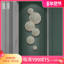 New Chinese living room background wall wall decoration wall hanging entrance wall decoration pendant three-dimensional wall decoration wall decoration