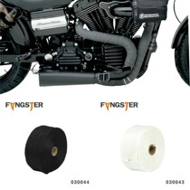  Harley motorcycle exhaust pipe anti-scalding belt 883 soft tail Dana exhaust black insulation belt 030044 spot