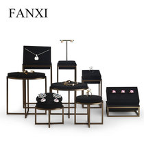 Vansey FANXI jewelry jewelry rack display rack black metal ring bracelet ear ring rack jewelry display props