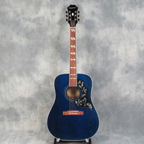 Epiphone Hummingbird Pro Hummingbird Single Board Electric Box Folk Acoustic Guitar Blue