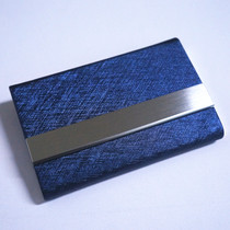 Business card holder mens business large capacity business card box womens creative simple thin custom lettering metal card box