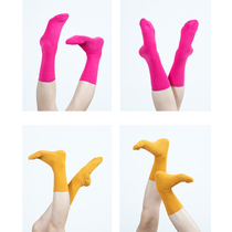New modern dance socks dance yoga practice socks men and women wear-resistant cotton socks multi-color
