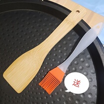 Electric baking pan dedicated zhu chan zi jian chan zhu shao bamboo spatula electric baking pan jian chan steak shovel flat spatula spoon pure