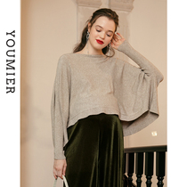 (Zone 2 Pieces 5 Fold) Superior Child Pregnancy Woman Dress Spring Dress Pregnant Woman With a Neckline Cardio-weaters Batshirts Short loose