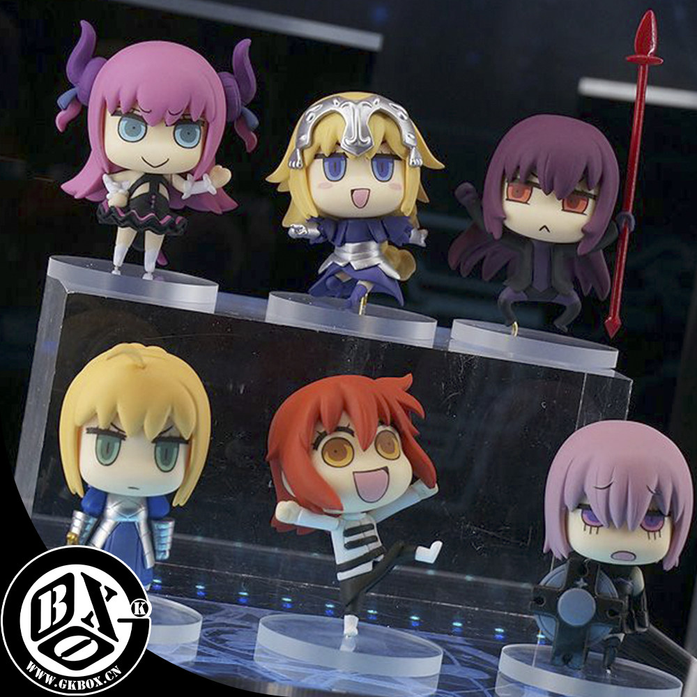 FATE CLAYMAN GURUZI의 LQ 버전 FGO 핸드 박스 계란 자동차 부하를 이해하기 위해 만화의 차원 인형 2 개