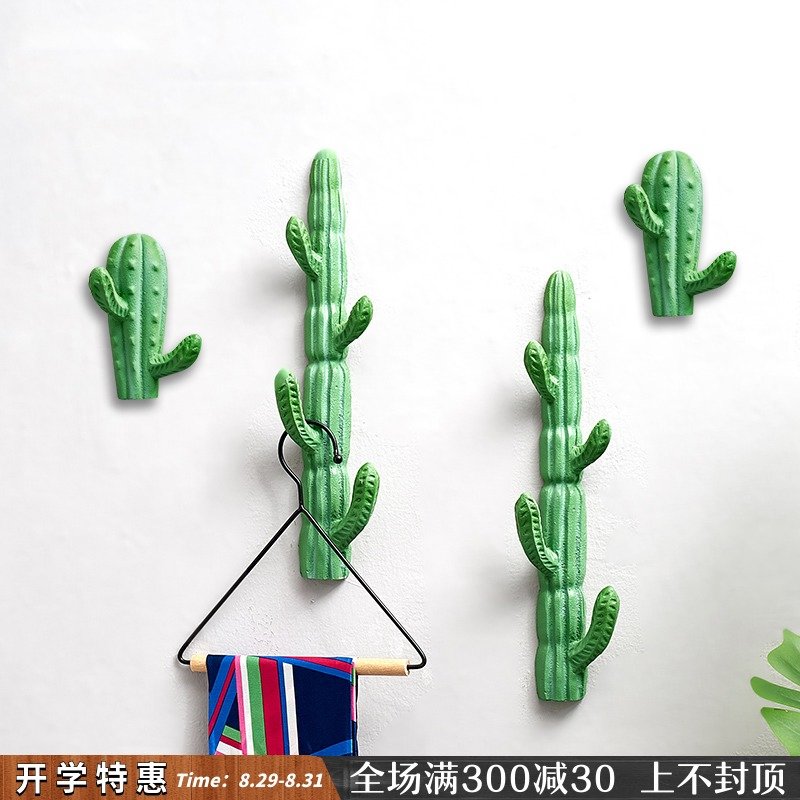 8-99-nordic-creative-hook-wall-cactus-decoration-living-room