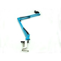 Rotating microphone stand microphone stand microphone stand Blue desktop universal cantilever stand