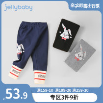 Girls underpants wear 3-year-old female baby spring pants new small children long pants spring autumn 5 CUHK Tong Spring clothes