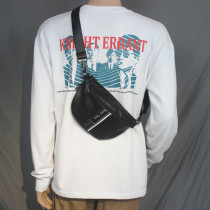 Tide brand mens shoulder bag shoulder bag light mens ins small bag Tide brand mini satchel casual cross small backpack