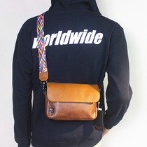 Tide Japanese Trend Men Bag in Personal Street Bag Street Windows Single Shoulder Small Cross Bag Vertical