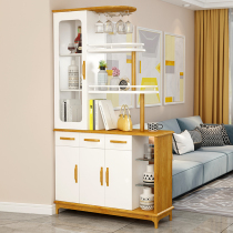 Living room entrance cabinet shoe cabinet integrated partition Hall decoration wine cabinet screen simple modern hall storage cabinet