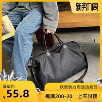  Short-distance travel bag Leisure boarding business travel portable bag Hand luggage bag large-capacity sports waterproof fitness bag