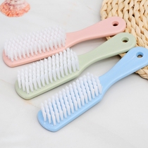 Housework cleaning multifunctional strong long handle bristles plastic shoe brush cleaning soft hair brush washing shoes special brush