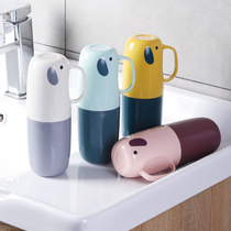 Travel wash cup portable toothbrush storage dental box brushing Cup tourist set student dormitory Tooth Cup