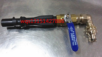 With ball valve switch 6 points 1 inch lawn area ground water intake valve inserted lever 90 degree elbow quick water fetcher key