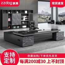 Boss table simple modern large class desk single desk boss desk manager table and chair combination office furniture