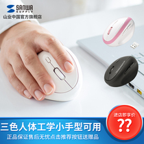 Japan Mountain Bluetooth small mouse vertical grip ergonomic office men and women wireless home computer mouse comfortable