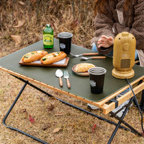 Outdoor camping camping folding PU table mat washable picnic mat floor mat mat for holiday leisure table mat tablecloth mat