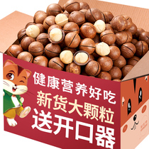New Year specialty large particles of Macadamia nuts a whole box of 5 pounds of bulk weighing pounds of nuts dried fruits cream New Year snacks