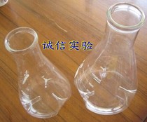 Triangle flask with baffle 3000ml shaking bacteria triangle flask multi-specification shock bottle specifications can be customized