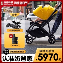 Dads Bugaboo Bee6 baby stroller light and easy to fold two-way can sit and lie on the baby umbrella car