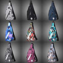 Men Skew Satchel mens single shoulder Chains Casual Chest Bag Day Series Satchel Small Backpacker Tide Boys pack new students