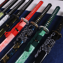 Wooden sword with sheath Juhedao martial arts Kendo practice Bamboo Tai knife Draw sword Japanese Toyo Samurai blade wooden knife