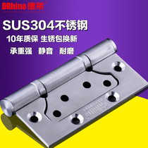 Delle primary-secondary hinge 4-inch 304 stainless steel hinge free of notched door zygote 5 inch mute bearing hinge hinge