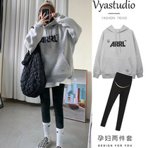 Pregnant Woman Spring Clothing Suit Fashion style Mini Subnets Red Fall Blouse Spring New Necropolis Women T-shirt Spring Autumn Clothing