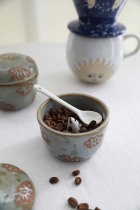 MUSe Garden open lid surprise Meidan U homemade kiln change stereo dog candy jar ceramic seasoning jar